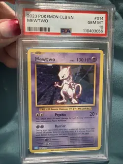 2023 Pokemon Club En Mewtwo PSA GEM MINT 10 - Image 1