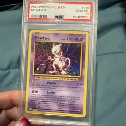 2023 Pokemon Club En Mewtwo PSA GEM MINT 10 - Image 2