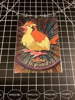 2000 Topps Chrome Pokemon T.V. Pidgey Holo #16 - Image 1