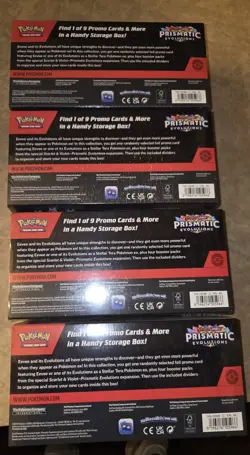 Pokemon TCG Scarlet & Violet Prismatic Evolution Surprise Box Sealed 1 Box - Image 2