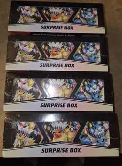 Pokemon TCG Scarlet & Violet Prismatic Evolution Surprise Box Sealed 1 Box - Image 3