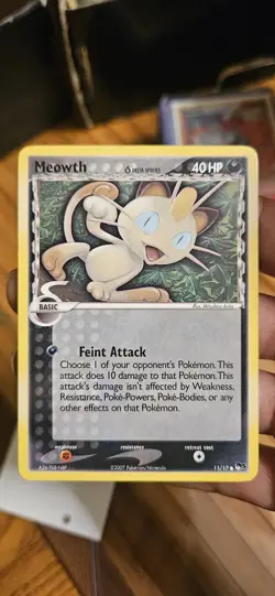 Meowth 11/17 Non Holo from Pokemon POP Series 5 LP - Image 1