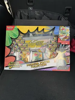 Pokemon Mega Evolution Ascended Heroes Premium Poster Collection Mega Lucario - Image 1