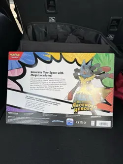 Pokemon Mega Evolution Ascended Heroes Premium Poster Collection Mega Lucario - Image 2