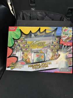 Pokemon Mega Evolution Ascended Heroes Premium Poster Collection Mega Lucario - Image 3