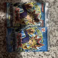 Konami Yu-Gi-Oh! Legend of Blue Eyes White Dragon Booster 2 Packages / Sealed 728192490040 - Image 2