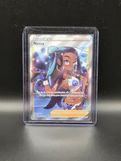Nessa Pokemon TCG Vivid Voltage Full Art Ultra Rare Trainer Card 183/185 Mint - Image 1