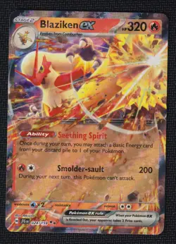 Blaziken ex - JTG - 024/159 - Double Rare - NM/M - Pokemon Card - Image 1