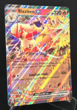 Blaziken ex - JTG - 024/159 - Double Rare - NM/M - Pokemon Card - Image 3