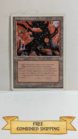 4x Mishra's Factory MTG Core Set 4th Edition Regular - Image 4