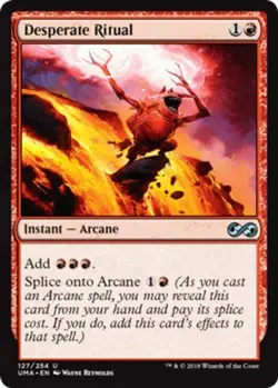 1 x Desperate Ritual - Ultimate Masters - Light Play - MTG - Image 1