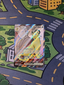 Team Rocket's Persian EX SIR 219/182 - Destined Rivals Pokemon TCG Card - Image 2