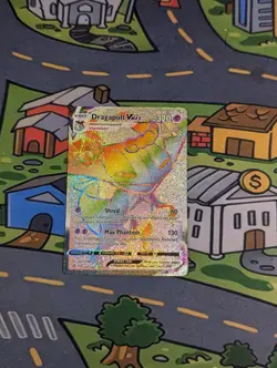 Dragapult VMAX 197/192 - Rebel Clash Rainbow Hyper Rare Card - Pokemon TCG - Image 1