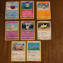 Lot of 20 Asako Ito Pokemon TCG Cards Yarn Knit Shelgon 105/168 Luvdisc 44 - Image 3