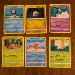 Lot of 20 Asako Ito Pokemon TCG Cards Yarn Knit Shelgon 105/168 Luvdisc 44 - Image 4
