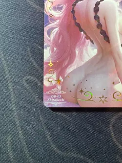 Goddess Story Shirahoshi Ultra Preimium Pink Thick Card Waifu Doujin One Piece - Image 5