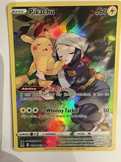 Pikachu TG05/TG30 Trainer Gallery NM+ Pokemon Card – Beautiful Condition - Image 1