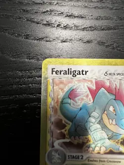 Feraligatr Delta Species 2/101 Dragon Frontiers Holo Pokemon Card - Image 3