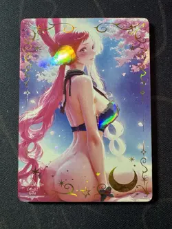Goddess Story Uta Ultra Preimium Pink Thick Card Waifu Doujin One Piece - Image 1