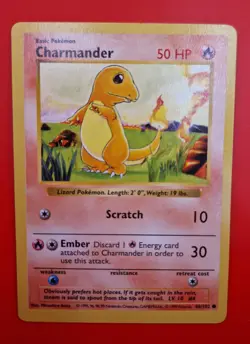 Charmander Bundle including Base Set Shadowless 11x Cards (No duplicate) - Image 4