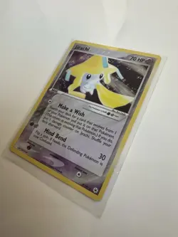 Pokemon Jirachi Holo Rare TCG Card 8/101 EX Hidden Legends 2004 NM Condition - Image 2