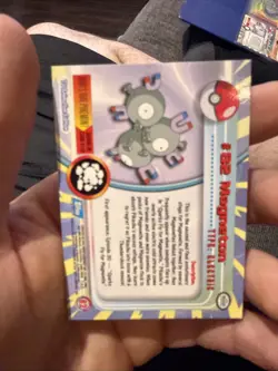 Pokemon TV Animation Series 2 #82 Magneton- FOIL Topps Nintendo Card Nm - Image 2