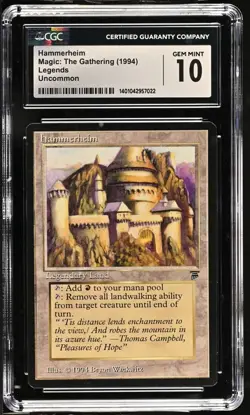 Hammerheim, legends mtg. CGC 10 Gem Mint! - Image 3