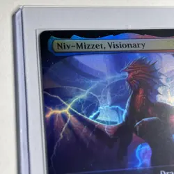 1x Niv-Mizzet, Visionary, Extended Art Foil, Foundations, MTG LP Dings Scratches - Image 5