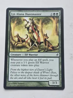 MTG Lys Alana Huntmaster LP Light Play Lorwyn [3102] - Image 1