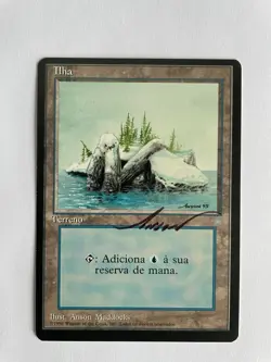 MTG ARTIST PROOF PORTUGUESE ICE AGE ISLAND NM SIGNED BY ARTIST ANSON MADDOCKS #A - Image 1