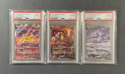 Pokemon- LOT of 3 - Sequential GEM MT 10 "The Dogs" of Crown Zenith - Image 1