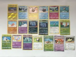 Asako Ito Crochet Figure Artwork Pokemon 26 Card Lot NM - 7 Reverse Holo, 1 Holo - Image 1