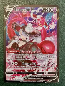 Enamorus v TG18/TG30 Lost Origin Trainer Gallery NM Pokemon TCG - Image 1