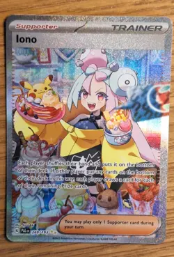 Pokemon TCG Iono 269/193 Paldea Evolved Special Illustration Rare NM Condition - Image 1