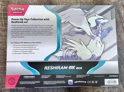 Reshiram EX Box Pokemon TCG Collectors Box with Promo and Booster Packs - Image 2