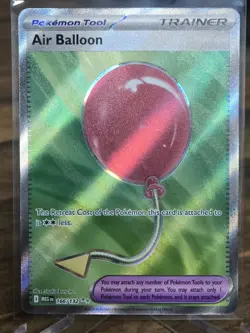 Pokemon ME01: Mega Evolution - Air Balloon Ultra Rare (166/132) NM - Image 1