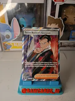 Pokemon TCG-Team Rocket’s Giovanni 225/182 Ultra Rare Full Art- Destined Rivals - Image 1