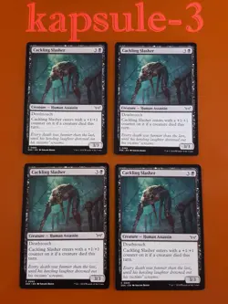 4x Cackling Slasher | Duskmourn: House of Horror | MTG Magic Cards - Image 1