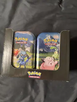 Pokemon Ascended Hero’s Mini Tin Display 10 tins sealed - Image 1