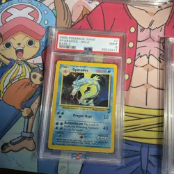 Pokemon PSA 9 Base Set 2 Gyarados 7/130 Holo Rare 2000 Near Mint - Image 1