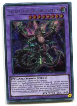 Yu-Gi-Oh! Raubpflanze Drachostapelia Secret Rare RA01-DE027 - Image 1