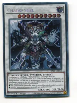 Yu-Gi-Oh! Chaosengel Secret Rare RA05-DE043 - Image 1