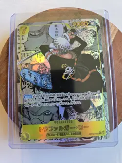 Trafalgar Law OP10-119 V.3 JP One Piece TCG Manga Rare Near Mint or better - Image 1