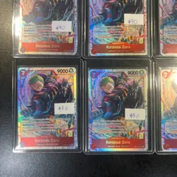 One Piece Adventure on Kami's Island #EB04-007 SR Roronoa Zoro x6 Bulk - Image 5