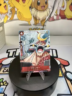 One Piece Japan Exclusive Franky Promo Card - Rare Collectible - Image 1