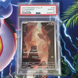 Pokemon Card | PSA 10 Charmander 168/165 AR Art Rare 151 Japanese Graded - Image 1