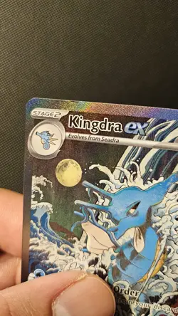 Pokemon Kingdra ex 131 Promo SVP Scarlet & Violet 2024 Holo EX Card English - Image 2