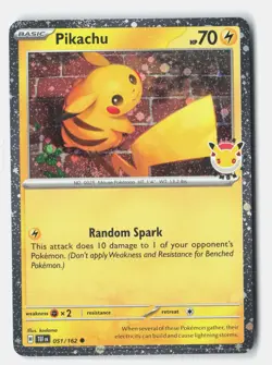 Pikachu (Pokemon Day 2026) Common Holo Miscellaneous Cards & Products 051/162 NM - Image 1