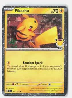 Pikachu (Pokemon Day 2026) Common Holo Miscellaneous Cards & Products 051/162 NM - Image 1