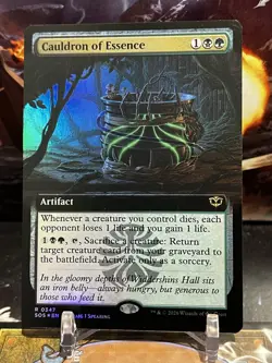 MTG | Cauldron of Essence (Extended) ✨FOIL✨ [SOS] - Image 1